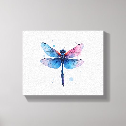 Mooie Natuur kleurrijk grafisch patroon Canvas Afdruk (Voorkant)