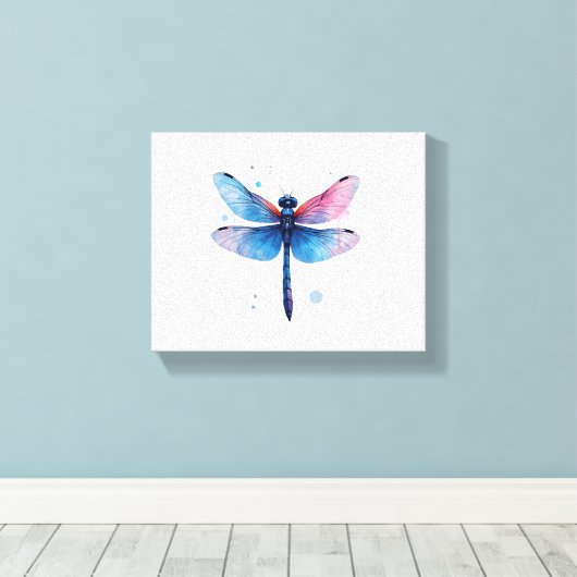 Mooie Natuur kleurrijk grafisch patroon Canvas Afdruk (Insitu (Houten vloer))