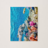 Mooie natuur onderwater zee wereld legpuzzel (Verticaal)