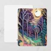 Mooie Natuur Seizoensgebonden Kaart (Voorkant / Achterkant)