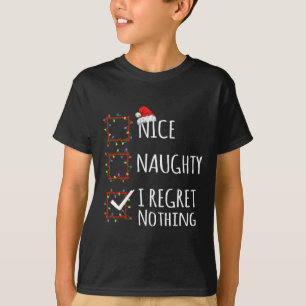 Mooie Naughty, ik betreur het dat er niets van de T-shirt