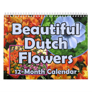 Mooie Nederlandse bloemen Kalender