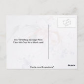 Mooie Nelumbo Briefkaart (Achterkant)