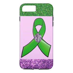 Mooie nepschitterende Lyme-bewustzijn hoesje voor