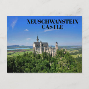 Mooie Neuschwanstein Castle Beieren Duitsland Briefkaart