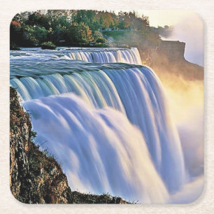 Mooie Niagara Falls Onderzetter Set