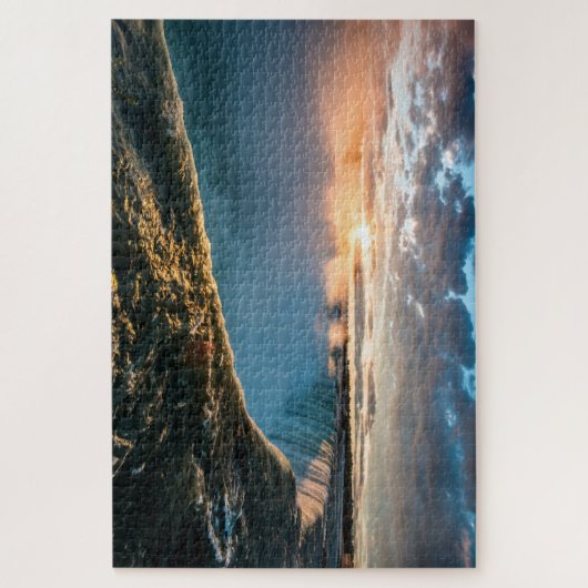 Mooie Niagara-Herfsten op Sunrise Legpuzzel (Verticaal)