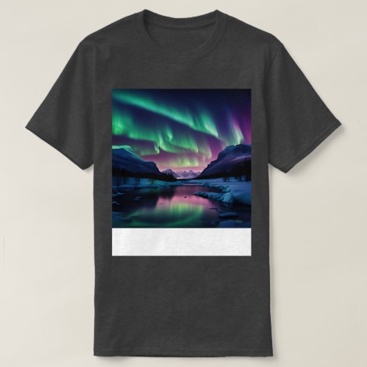 Mooie Noorderlicht T-shirt (Design voorkant)