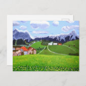 Mooie Noorse kaart (Voorkant / Achterkant)