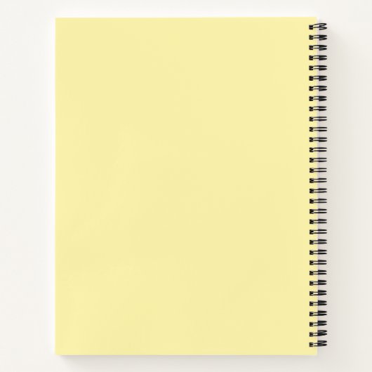 Mooie notitieboek/ Schattige regenboog chibi-meisj Notitieboek (Achterkant)