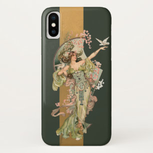 Mooie  Nouveau Vrouw iPhone X Hoesje