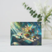 Mooie Nowruz tafel Briefkaart (Staand voorkant)