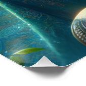 Mooie Nowruz tafel Perfect Poster (Hoek)