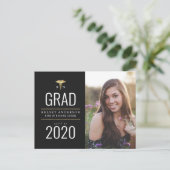 Mooie Nursing School afstuderen aankondiging Briefkaart (Staand voorkant)