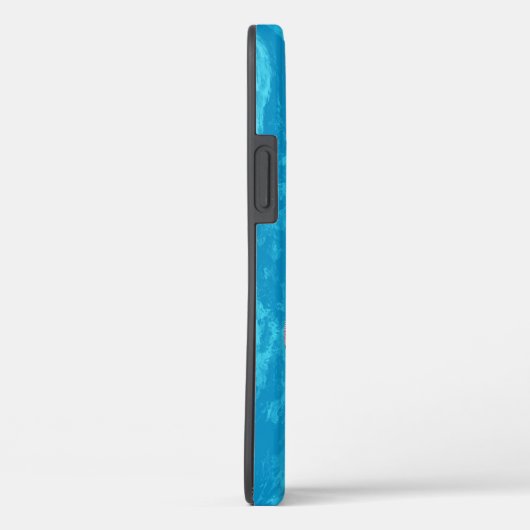 Mooie oceaanblauwe tropische vis onderwater Case-Mate iPhone case (Achterkant / Rechts)