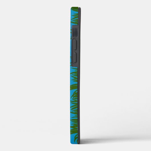 Mooie oceaanblauwe tropische vis onderwater Case-Mate iPhone case (Achterkant / Links)