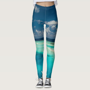 Mooie oceaancreaties leggings