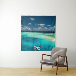 Mooie oceaancreaties wandkleed