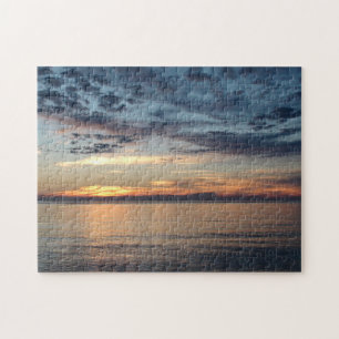 Mooie Ocean Sunset met Clouds Rolling in Legpuzzel