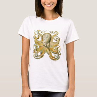 Mooie octopus afbeelding van Haeckel T-shirt