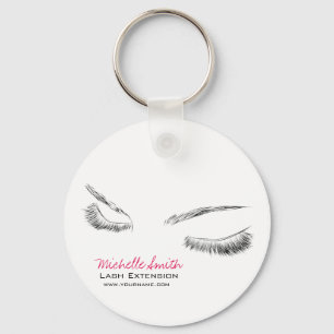 Mooie ogen Lash Extension Sleutelhanger