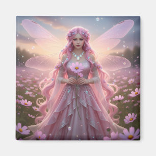 Mooie oktober Opal Fairy Magneet