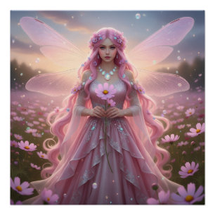 Mooie oktober Opal Fairy Perfect Poster