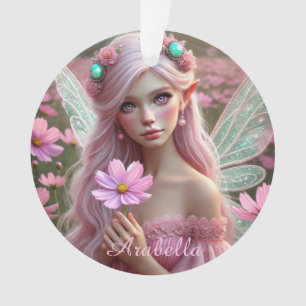 Mooie Oktoberfee in de kosmos Ornament