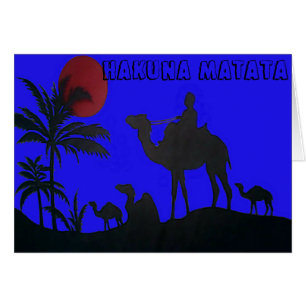 Mooie ongeloflijke zonsondergang kameel safari kun
