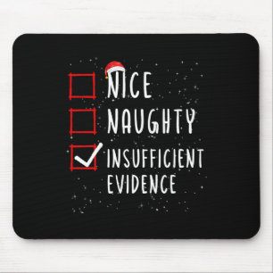 Mooie ontoereikende kerstlijst muismat