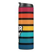 Mooie ontwerpexpressietekst voor Moederdag Thermosbeker (Geroteerd rechts)