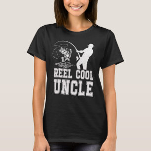 Mooie Oom Vis Vissen Vaderdag Papa Vader T-shirt