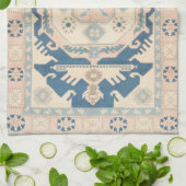 Mooie Oosterse Antiek Kilim Rug Theedoek (Gevouwen)