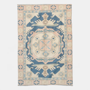 Mooie Oosterse Antiek Kilim Rug Theedoek