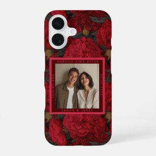 Mooie op maat gemaakte anjer bestemmingshuwelijk iPhone 16 hoesje