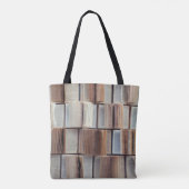 Mooie open boeken draagtas (Achterkant)