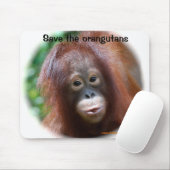 Mooie Orangutan baby Muismat (Met muis)