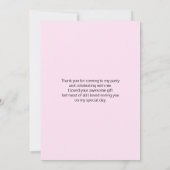 Mooie orn met regenboogmane bedankt (Achterkant)