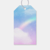 Mooie orn met regenboogmane Birthday Cadeaulabel (Achterkant)