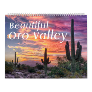 Mooie Oro Valley grote twee pagina's kalender