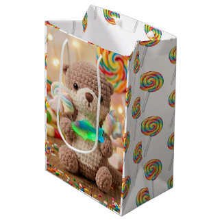 Mooie Otter en Gummi Vis Verjaardag Medium Cadeauzakje