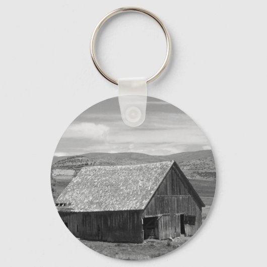 Mooie oude Barn Sleutelhanger (Voorkant)