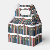 Mooie oude  boeken, boekenwerven bedankdoosjes (Achterkant)