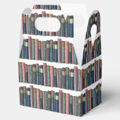 Mooie oude  boeken, boekenwerven bedankdoosjes (Geopend)