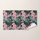 Mooie oude roze washanddoekset bad handdoek (Handdoek)