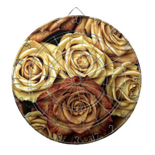 Mooie oude Rozen Dartbord