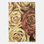 Mooie oude Rozen Theedoek (Verticaal)