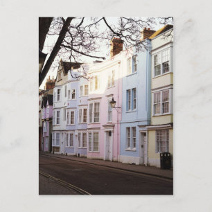 Mooie oude stadshuizen briefkaart