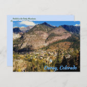 Mooie ouray, Colorado Briefkaart (Voorkant / Achterkant)