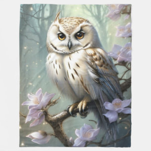 Mooie Owl Fleece Deken